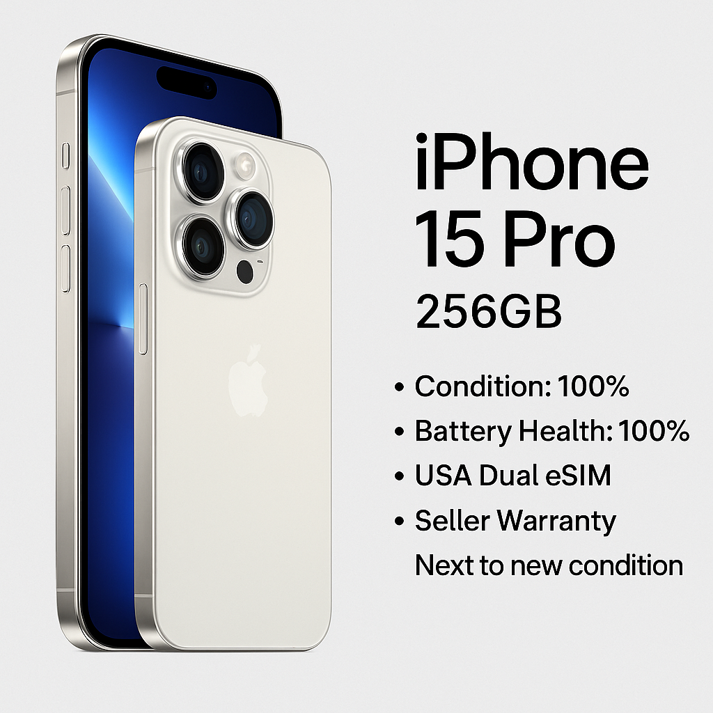 15 pro 256gb